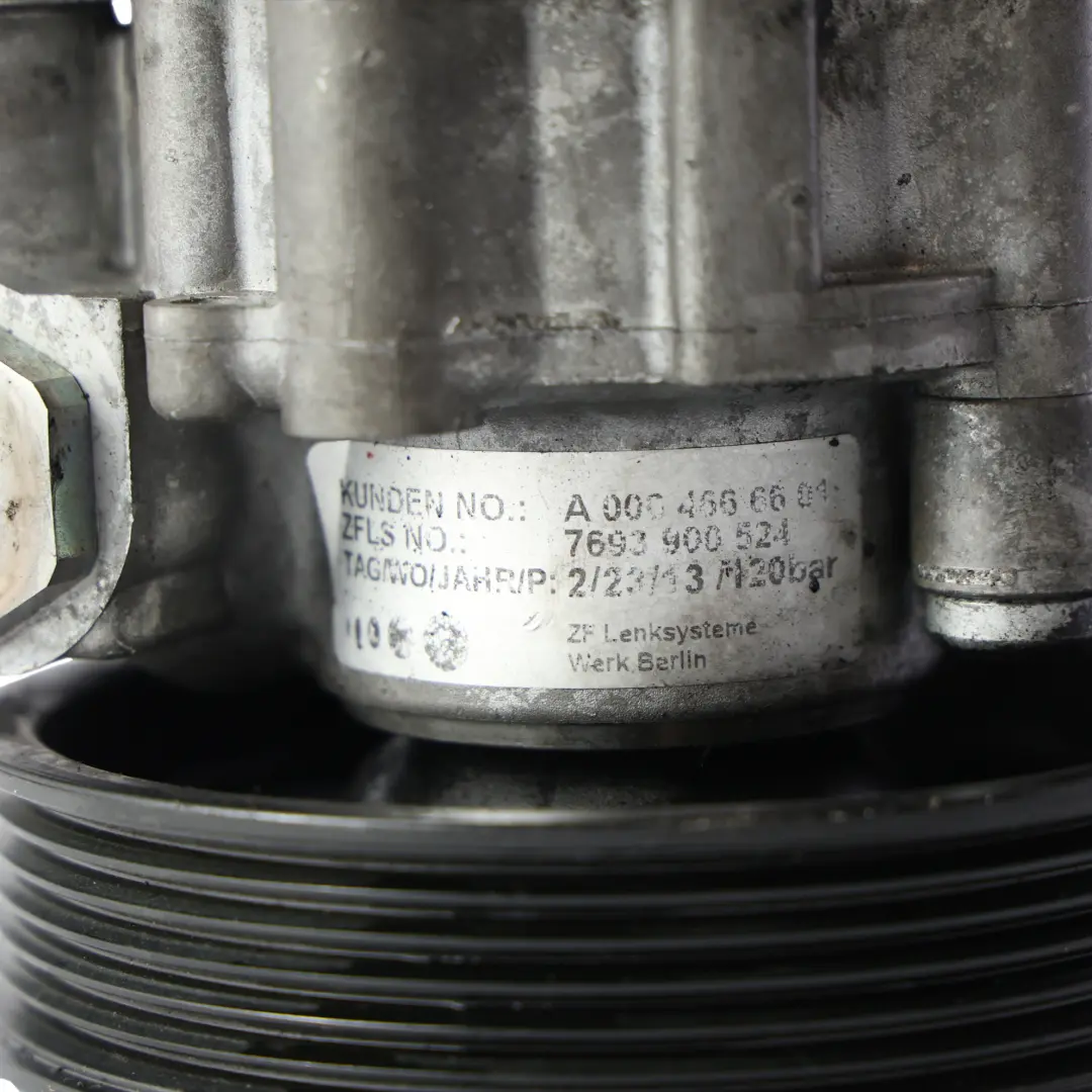 Mercedes W639 W906 Power Steering Pump OM651 Mechanical Oil - SKU A0064666601-3 - Part number A0064666601