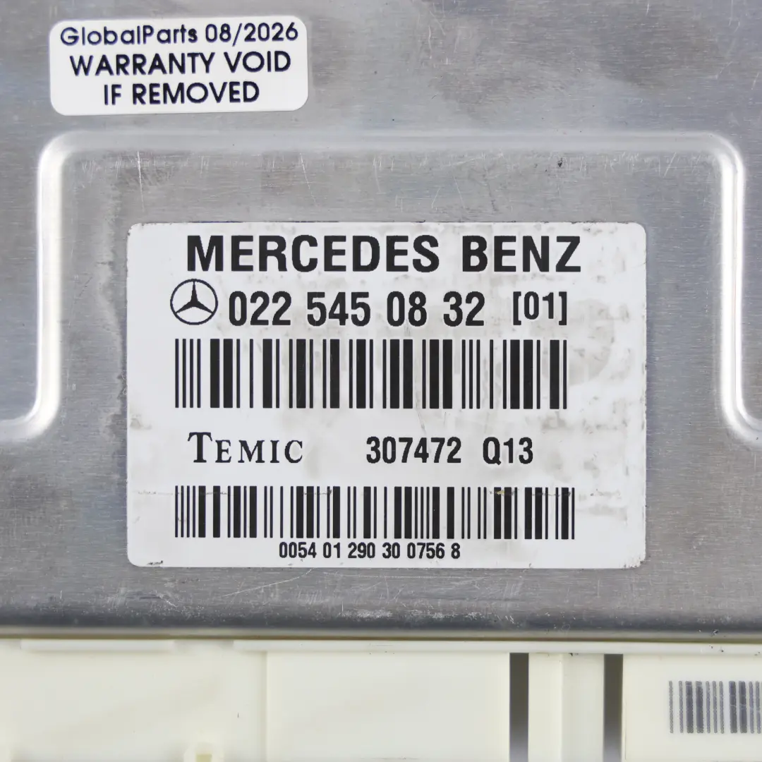 Mercedes CL W215 W220 ABC Hydraulic Suspension Control Module - SKU A0225450832 - Part number A0225450832