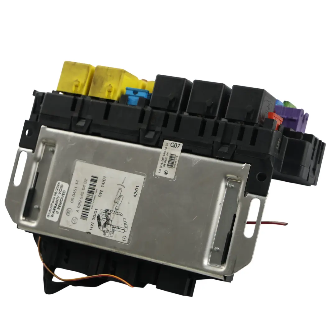 W215 W220 Front SAM Fuse Box Control Module Left N/S to Mercedes CL with Part number A0295450432 Mercedes CL W215 W220 Front SAM Fuse Box Control Module Left N/S - SKU A0295450432 - Part number A0295450432
