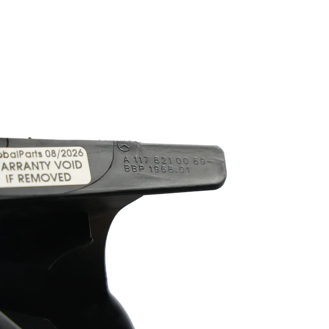 Mercedes C117 Rear Trunk Lid Tailgate Hinge Cover Panel Left N/S - SKU A1178210089 - Part number A1178210089
