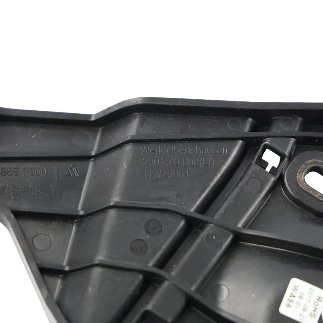 Bumper Support Bracket Carrier Left N/S to Mercedes CLA C117 Rear with Part number A1178853900 Mercedes CLA C117 Rear Bumper Support Bracket Carrier Left N/S - SKU A1178853900 - Part number A1178853900
