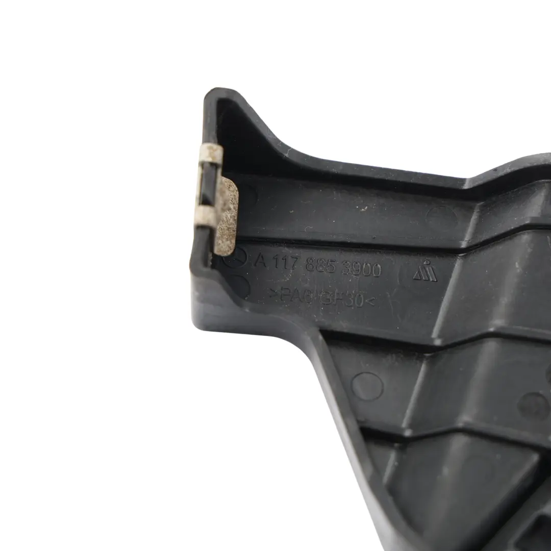 Bumper Support Bracket Carrier Left N/S to Mercedes CLA C117 Rear with Part number A1178853900 Mercedes CLA C117 Rear Bumper Support Bracket Carrier Left N/S - SKU A1178853900 - Part number A1178853900