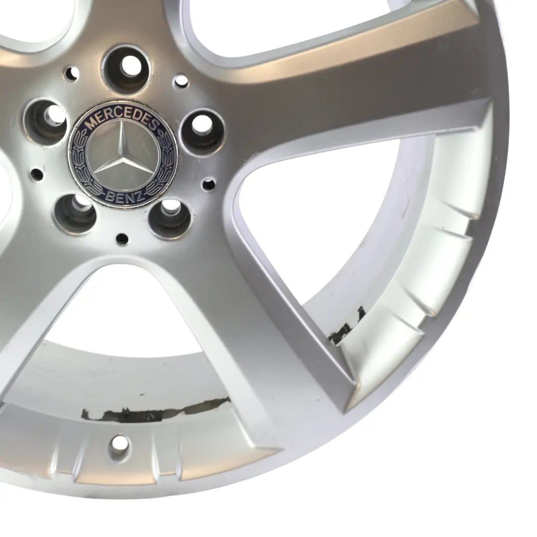 Llanta Aleación Plata 20" 8,5J ET:56 para Mercedes ML W164 con número de pieza A1644011102 Mercedes ML W164 Llanta Aleación Plata 20" 8,5J ET:56 - SKU A1644011102-5 - Número de pieza A1644011102