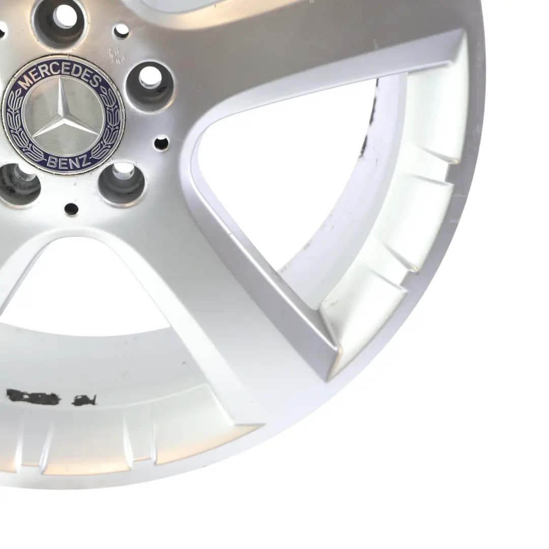 Alloy Wheel Rim 20" 8,5J ET:56 to Mercedes ML W164 Silver with Part number A1644011102 Mercedes ML W164 Silver Alloy Wheel Rim 20" 8,5J ET:56 - SKU A1644011102-6 - Part number A1644011102
