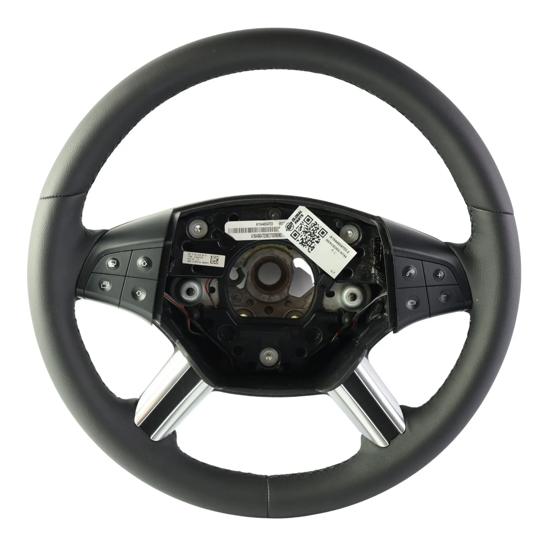 Mercedes ML W164 NUEVO Volante de Cuero Negro Multifunción A1644604703