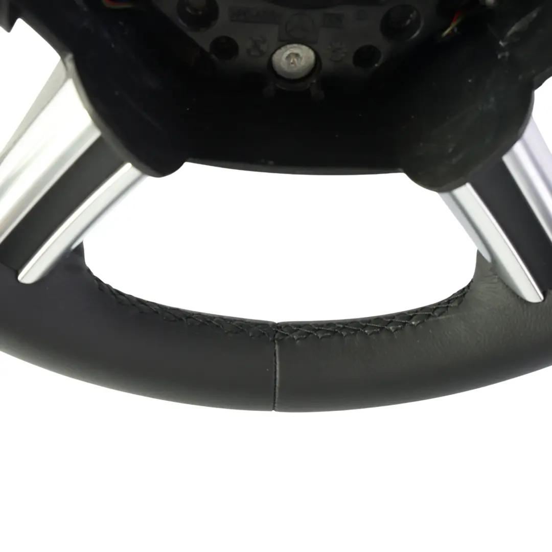 Mercedes ML W164 NUEVO Volante de Cuero Negro Multifunción - SKU A1644604703-2 - Número de pieza A1644604703