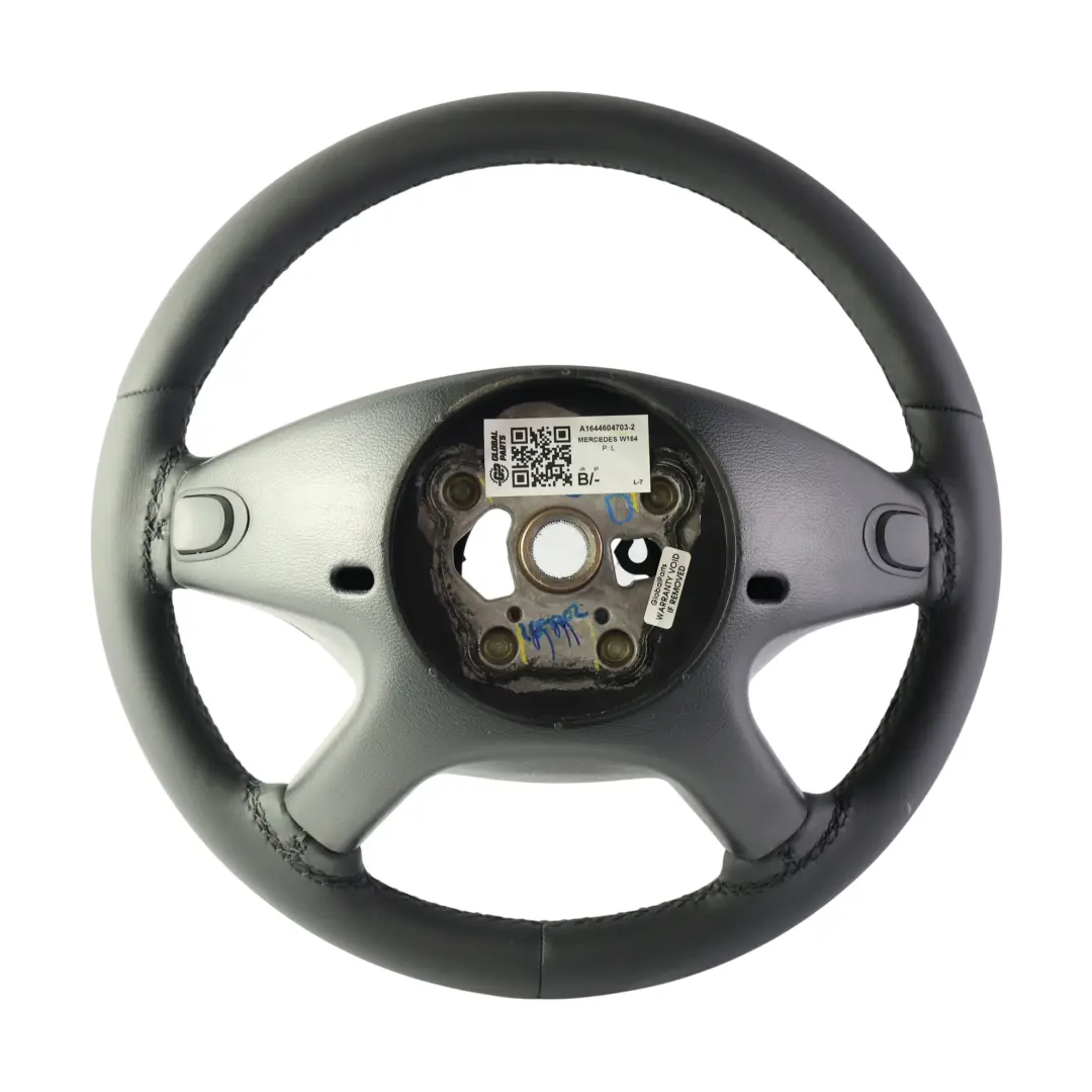 Kierownica NOWA Czarna Skóra Multifunkcja do Mercedes ML W164 o numerze A1644604703 Mercedes ML W164 Kierownica NOWA Czarna Skóra Multifunkcja - SKU A1644604703-2 - Numer Części A1644604703