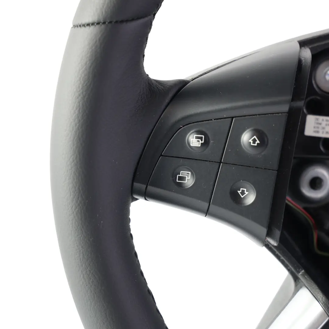 Mercedes ML W164 NUEVO Volante de Cuero Negro Multifunción - SKU A1644604703-2 - Número de pieza A1644604703