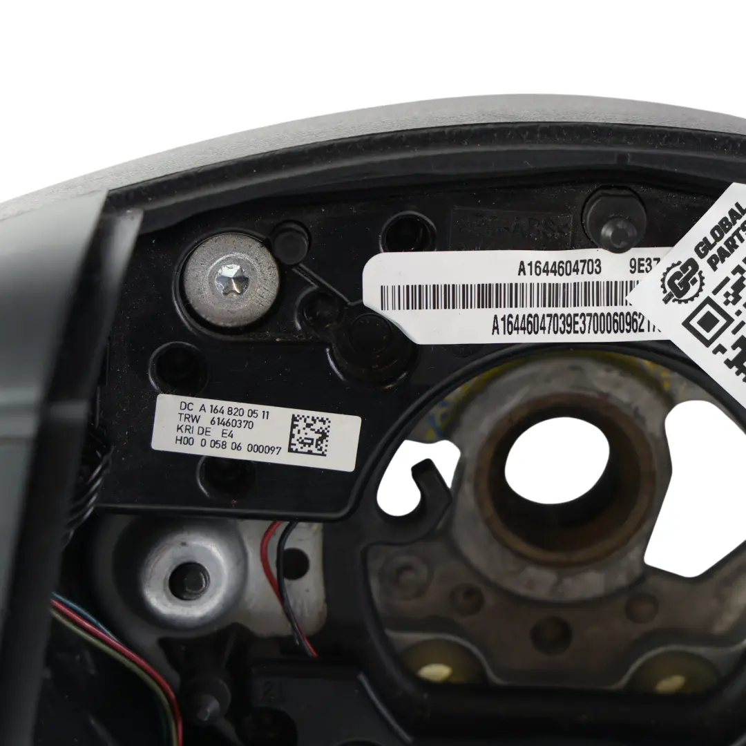 Mercedes ML W164 NUEVO Volante de Cuero Negro Multifunción - SKU A1644604703-2 - Número de pieza A1644604703