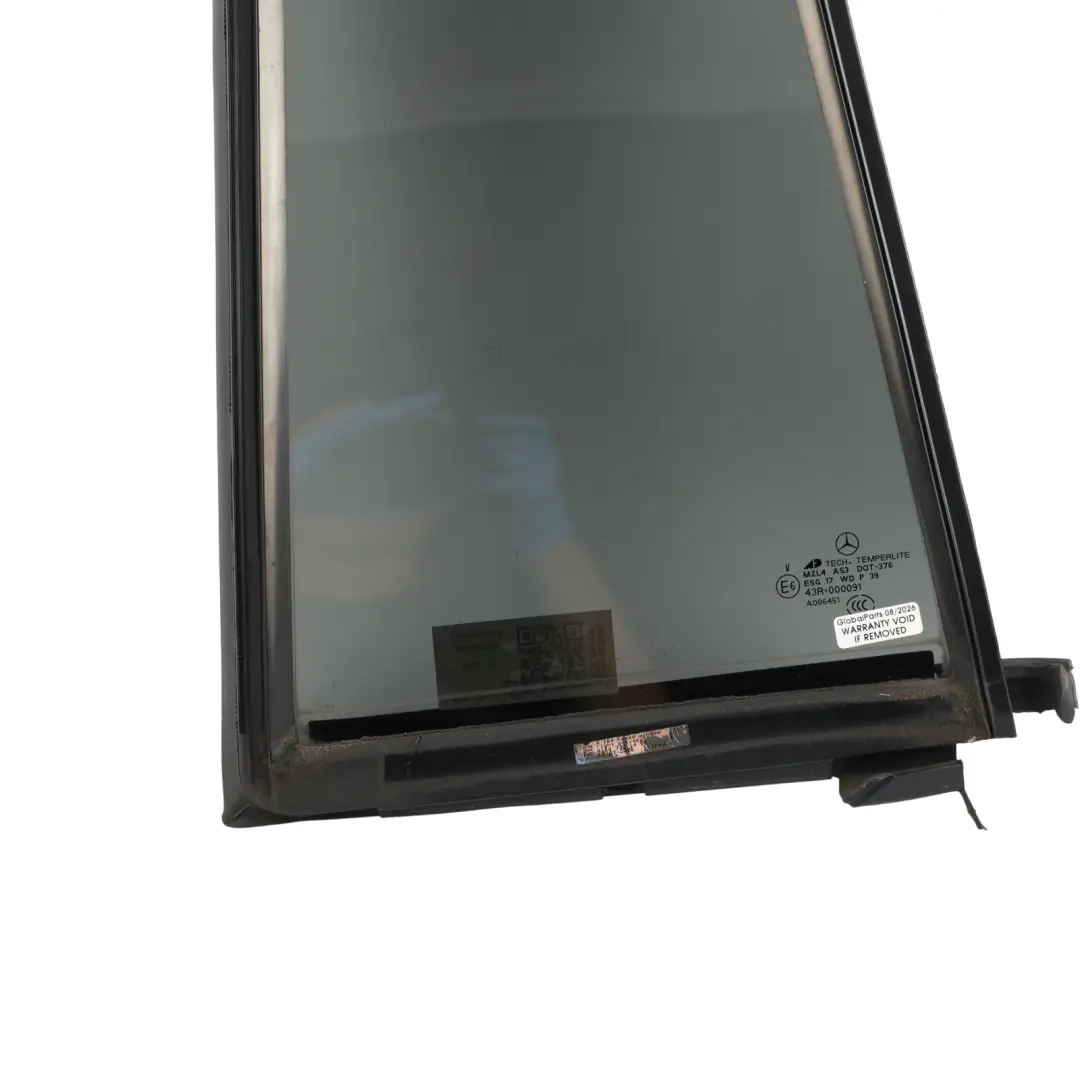 Mercedes X164 Rear Door Quarter Window Glass Glazing Right O/S AS3 - SKU A1647301455 - Part number A1647301455