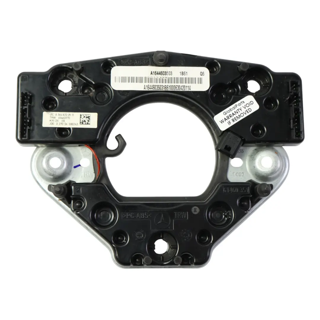 Mercedes ML W164 Supporto Staffa Volante Base Anello Rotante - SKU A1648200511 - Numero di parte A1648200511