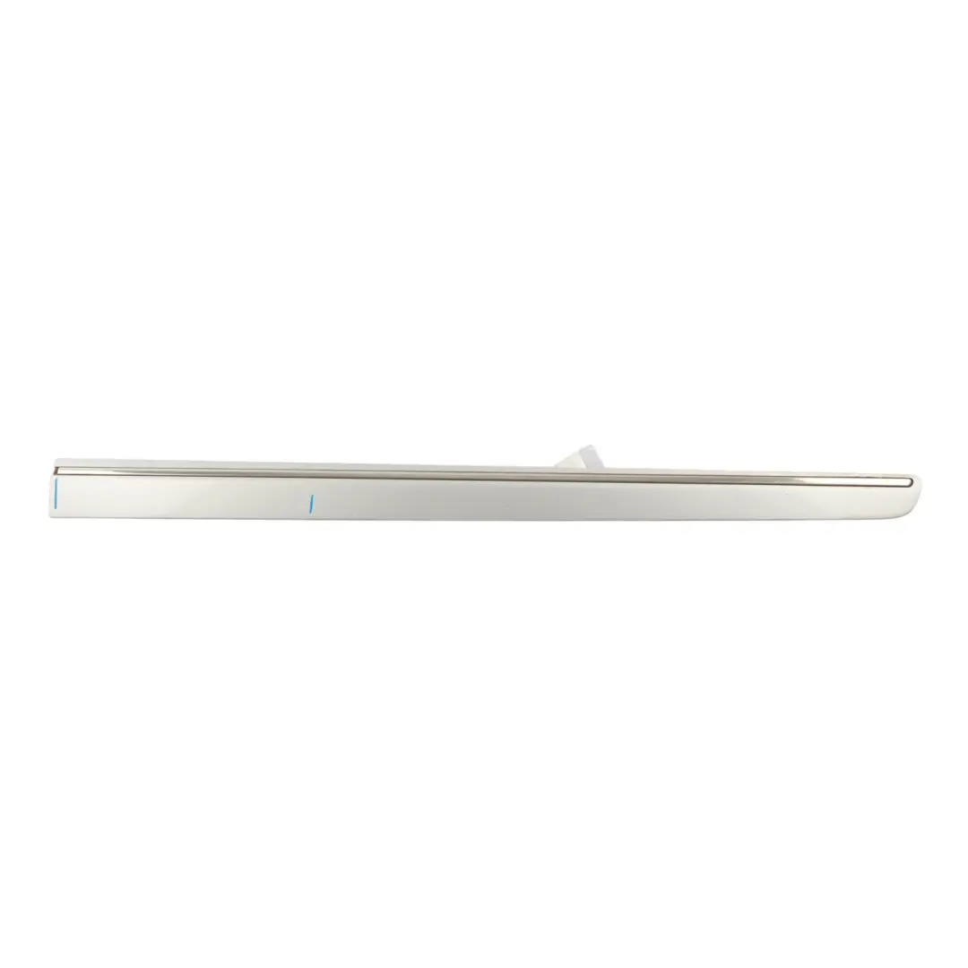 Front Door Trim Molding Strip Right O/S Polar Silver - 761 to Mercedes W245 with Part number A1696903462 Mercedes W245 Front Door Trim Molding Strip Right O/S Polar Silver - 761 - SKU A1696903462-PLS - Part number A1696903462
