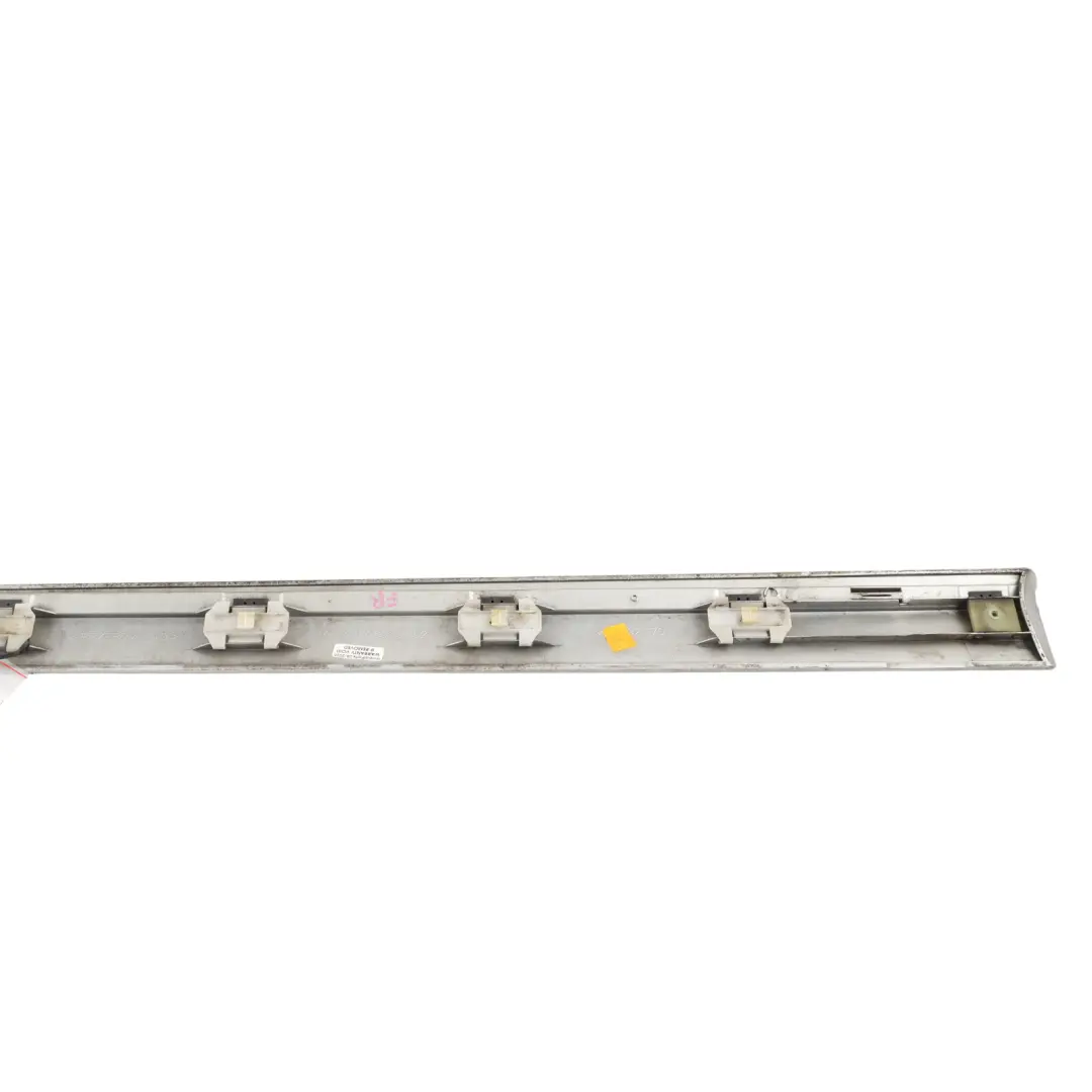 Front Door Trim Molding Strip Right O/S Polar Silver - 761 to Mercedes W245 with Part number A1696903462 Mercedes W245 Front Door Trim Molding Strip Right O/S Polar Silver - 761 - SKU A1696903462-PLS - Part number A1696903462