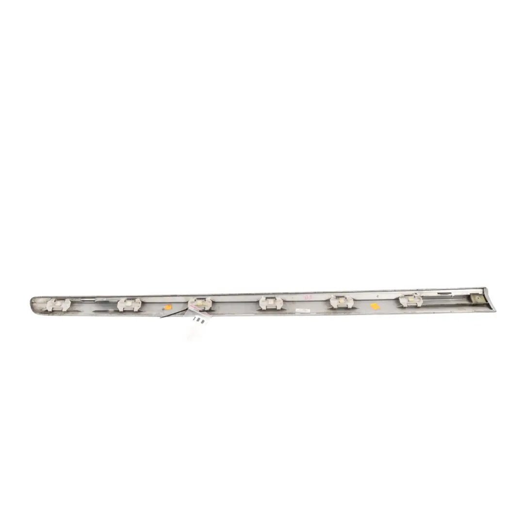 Mercedes W245 Front Door Trim Molding Strip Right O/S Polar Silver - 761 - SKU A1696903462-PLS - Part number A1696903462