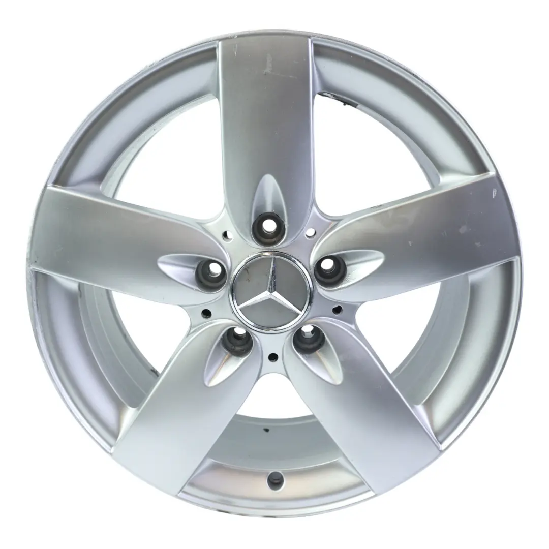 Mercedes SLK R171 Silver Alloy Wheel Rim 16" 5 Spoke 7J ET:34 - SKU A1714010102-1 - Part number A1714010102