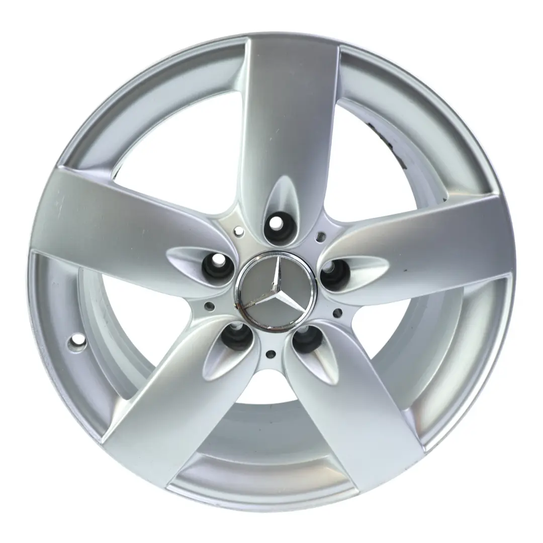 Srebrna Felga Aluminiowa Tylna 16" 8J ET:30 do Mercedes SLK R171 o numerze A1714010202 Mercedes SLK R171 Srebrna Felga Aluminiowa Tylna 16" 8J ET:30 - SKU A1714010202-2 - Numer Części A1714010202