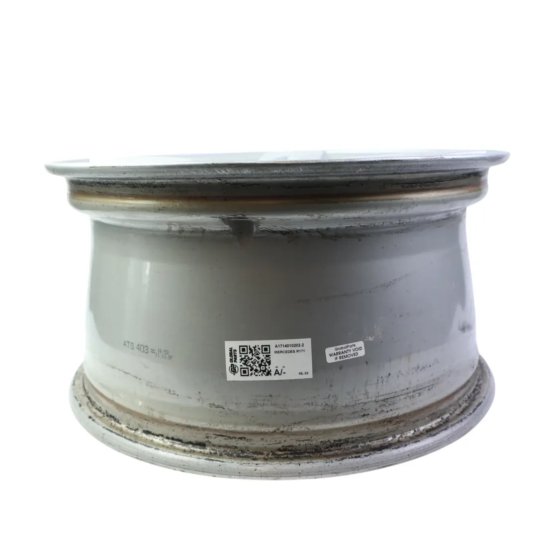 Srebrna Felga Aluminiowa Tylna 16" 8J ET:30 do Mercedes SLK R171 o numerze A1714010202 Mercedes SLK R171 Srebrna Felga Aluminiowa Tylna 16" 8J ET:30 - SKU A1714010202-2 - Numer Części A1714010202