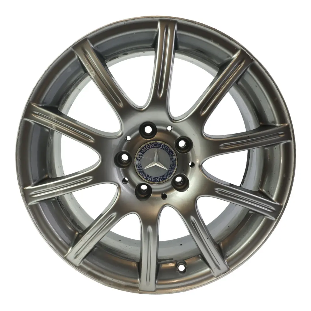 Mercedes R171 Szara Felga Aluminiowa 17" 7,5J ET36 10-Ramienna - SKU A1714012202-1 - Numer Części A1714012202