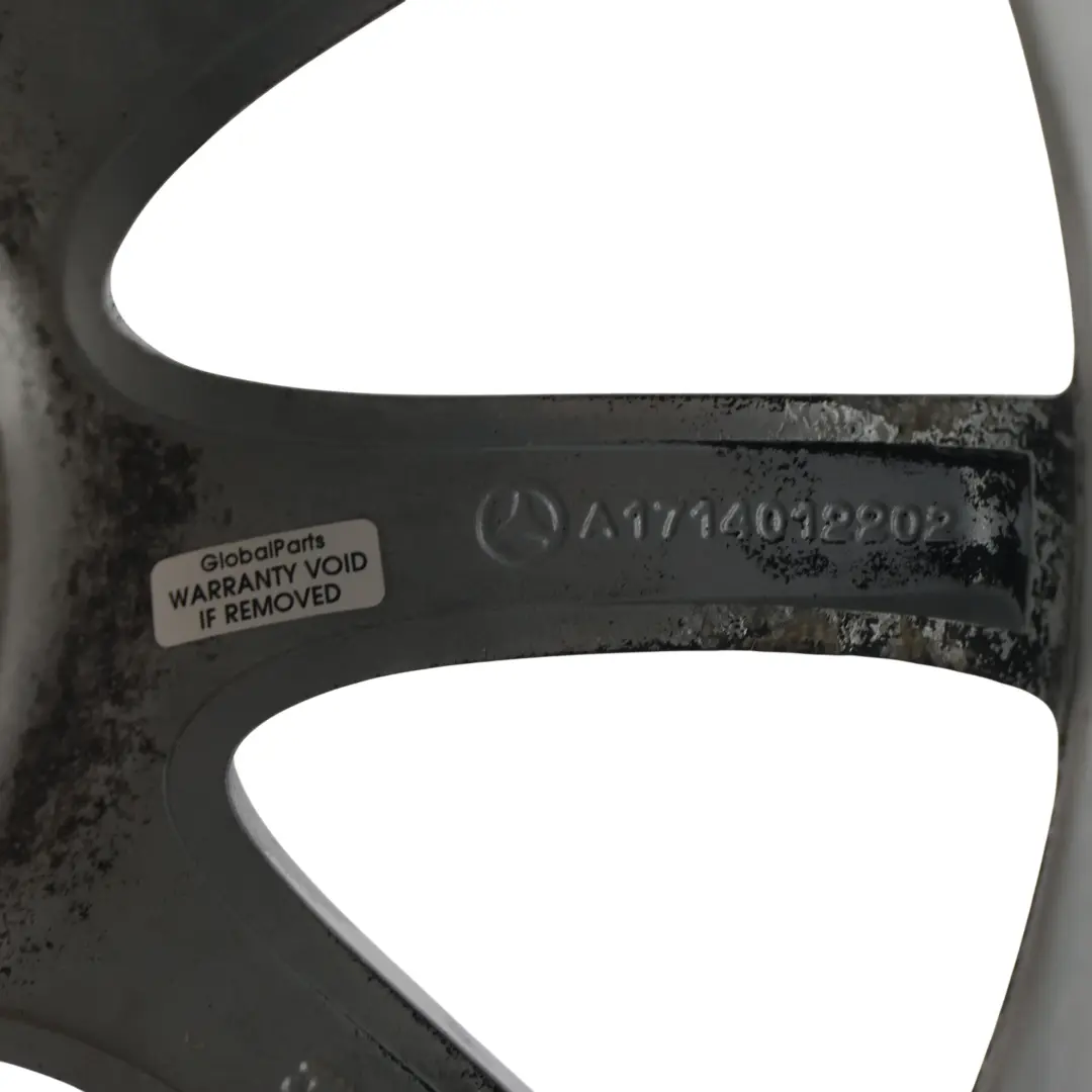 Mercedes R171 Szara Felga Aluminiowa 17" 7,5J ET36 10-Ramienna - SKU A1714012202-1 - Numer Części A1714012202