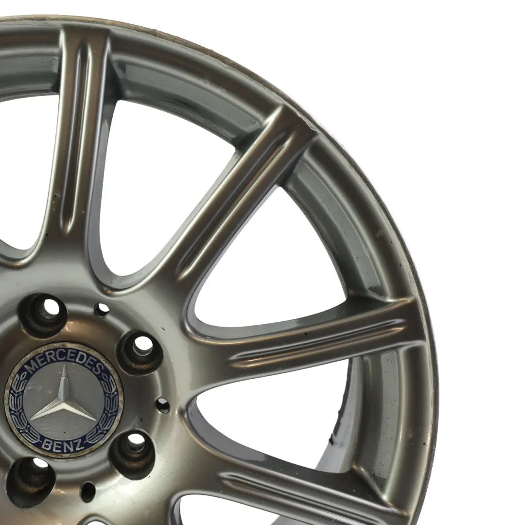 Szara Felga Aluminiowa 17" 7,5J ET36 10-Ramienna do Mercedes R171 o numerze A1714012202 Mercedes R171 Szara Felga Aluminiowa 17" 7,5J ET36 10-Ramienna - SKU A1714012202-1 - Numer Części A1714012202
