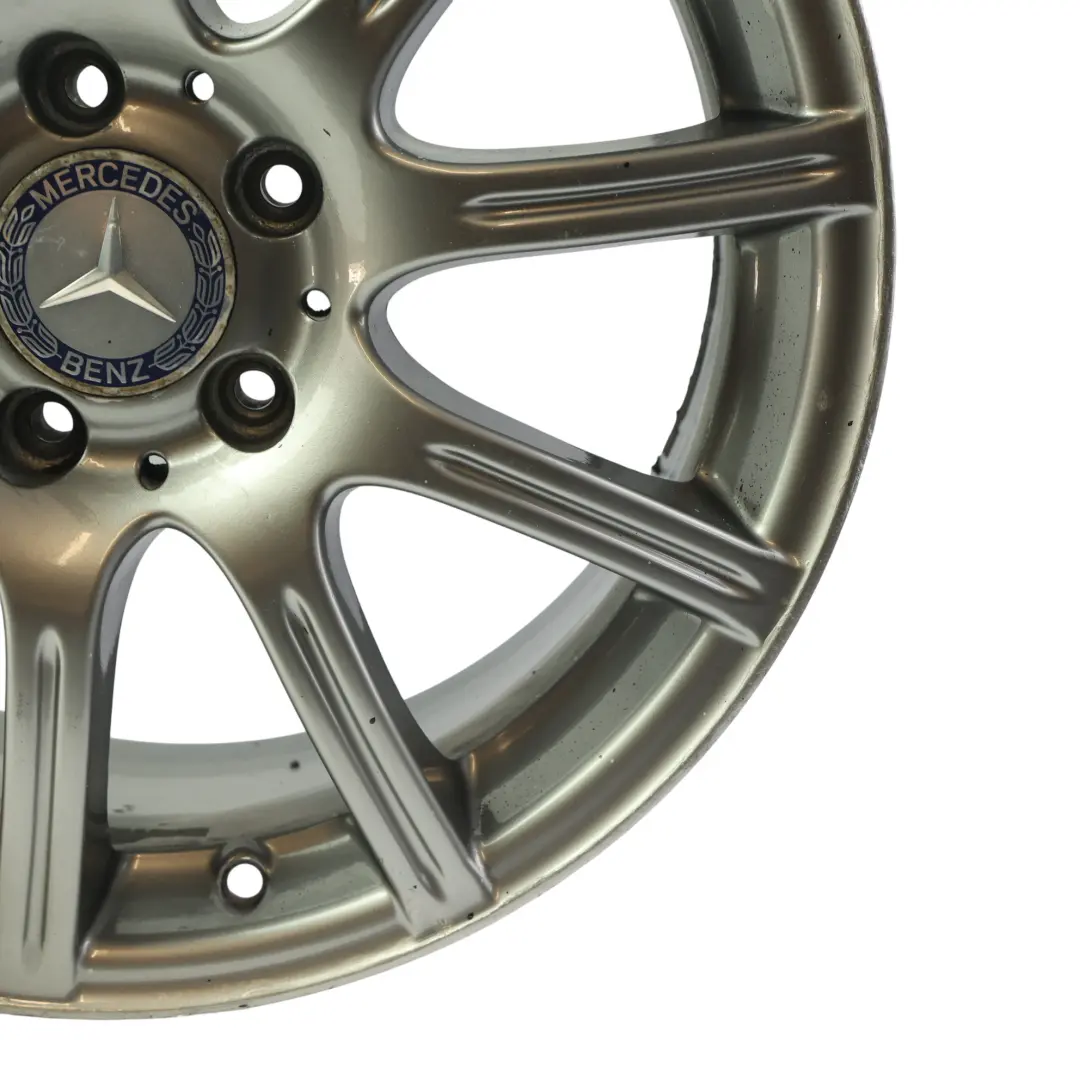 Mercedes R171 Grey Alloy Wheel Rim 17" 7,5J ET:36 10-Spoke - SKU A1714012202-1 - Part number A1714012202