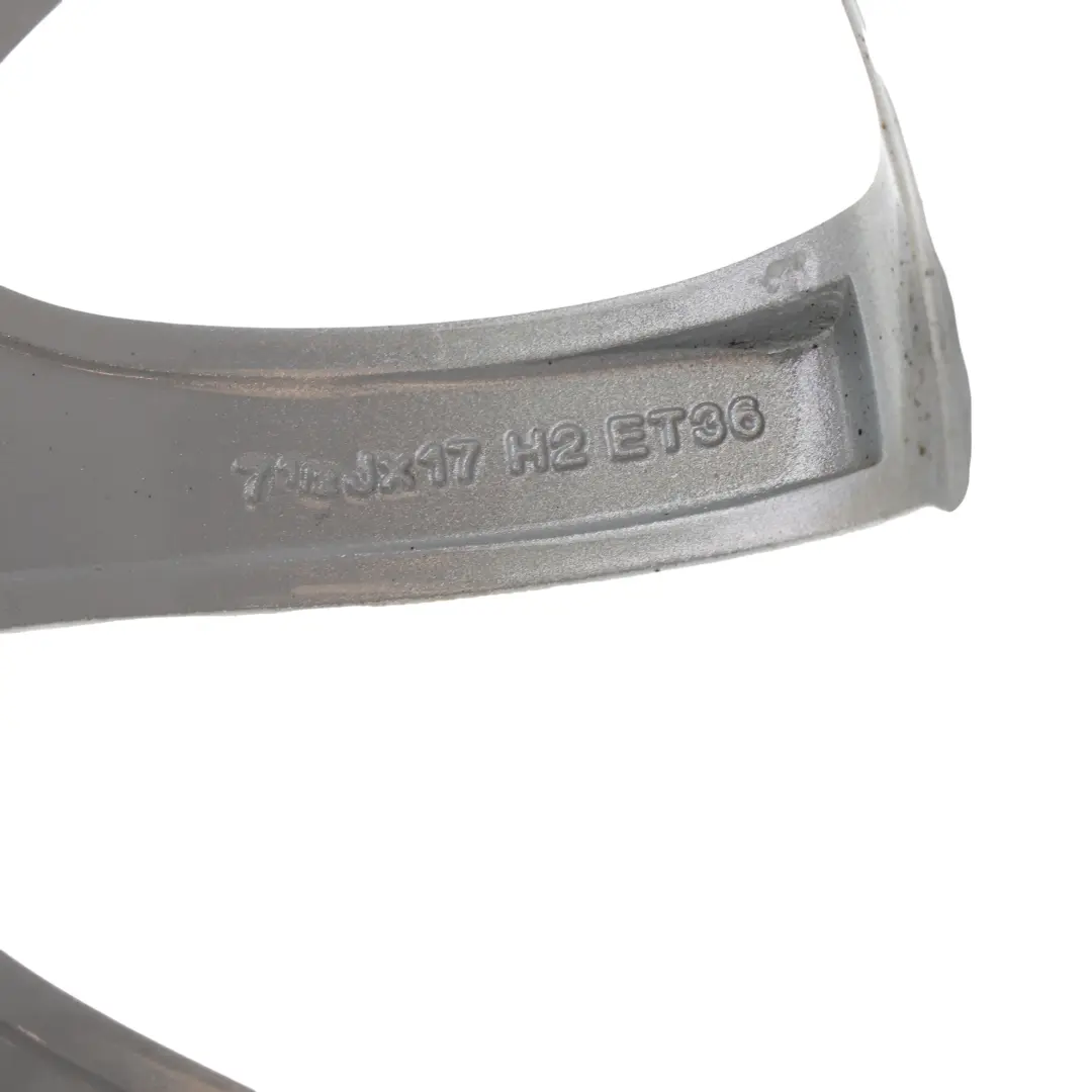 Mercedes SLK R171 Silver Alloy Wheel Rim 17" 7,5J ET:36 10 Spoke - SKU A1714012202-3 - Part number A1714012202