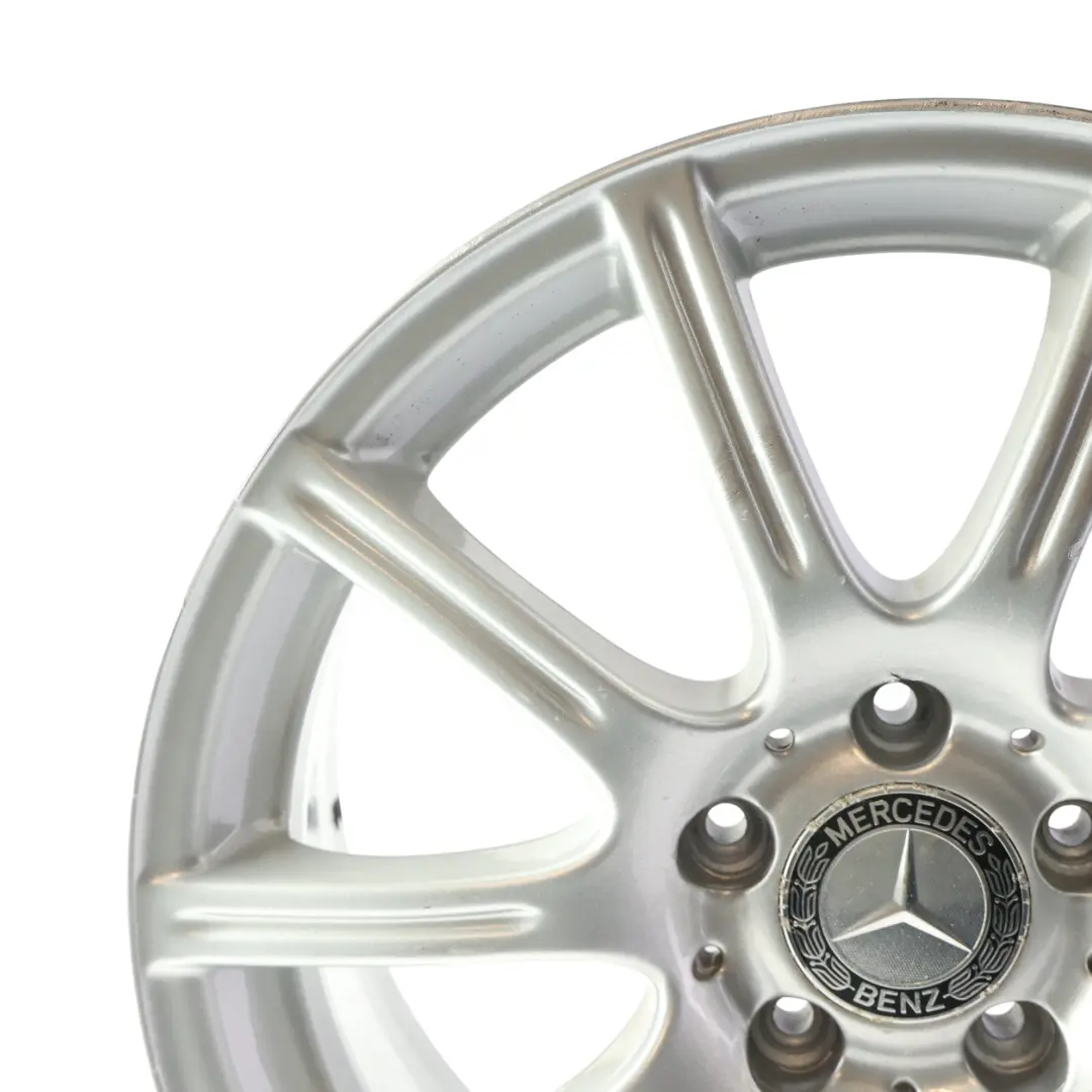 Llanta Aleación Plata 17" 7,5J ET:36 10 Radios para Mercedes SLK R171 con número de pieza A1714012202 Mercedes SLK R171 Llanta Aleación Plata 17" 7,5J ET:36 10 Radios - SKU A1714012202-3 - Número de pieza A1714012202