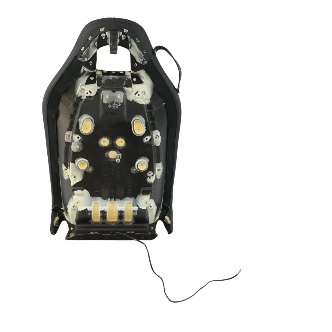 Backrest Front Right O/S Heated Electric Black Leather Nappa to Mercedes R171 Seat with Part number A1719107201 Mercedes R171 Seat Backrest Front Right O/S Heated Electric Black Leather Nappa - SKU A1719107201-7 - Part number A1719107201