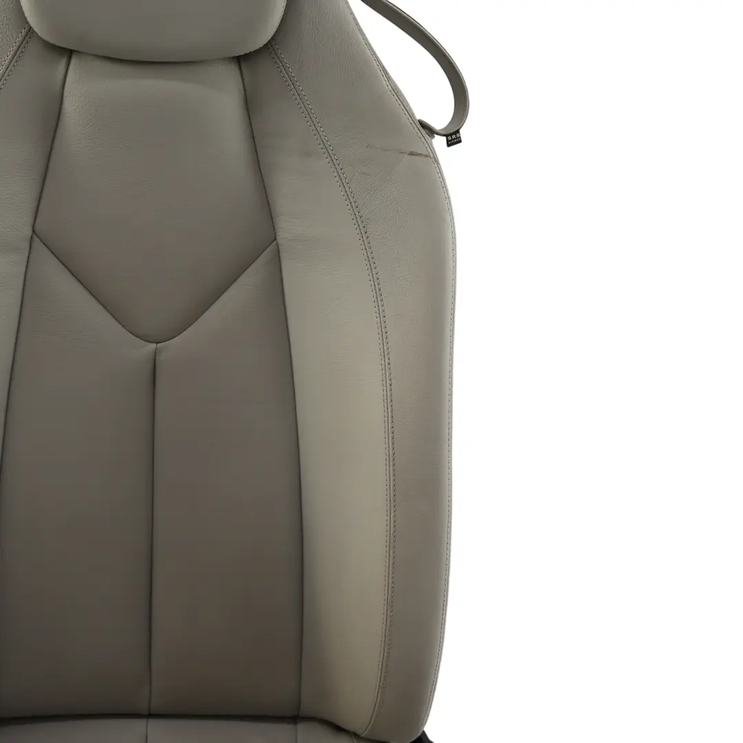  Asiento Delantero Mercedes R171 Izquierdo Calefactable Cuero Semi Anilina Gris - SKU A1719107301-1 - Número de pieza A1719107301