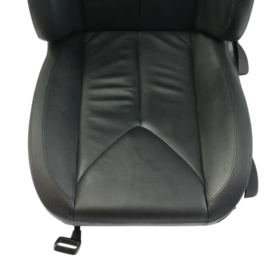 Mercedes R171 Vordersitz Links Beheizt Leder Nappa Schwarz Aniline - SKU A1719107301-7 - Teilenummer A1719107301