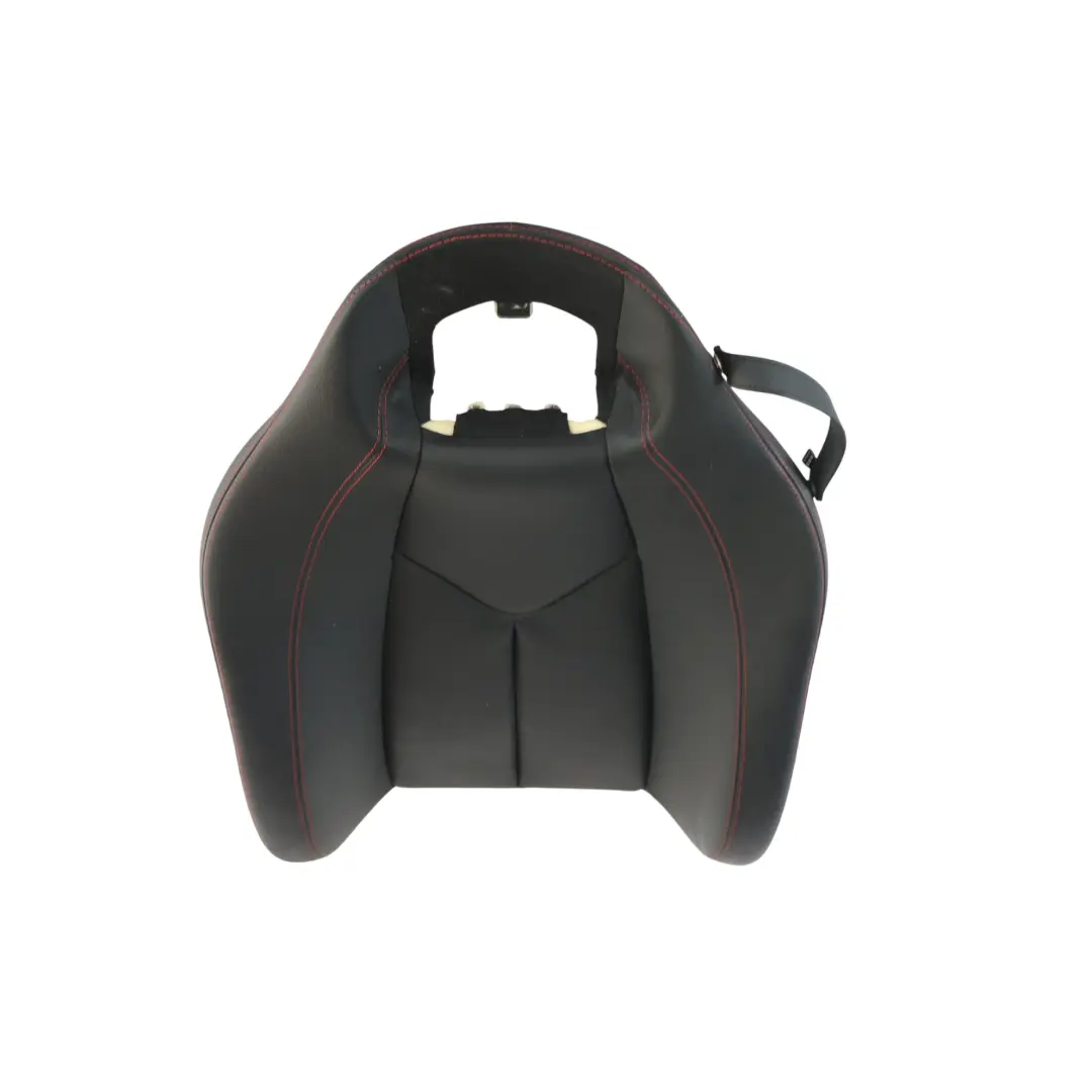 Front Seat Backrest Left N/S Heated Leather Nappa Black Red Thread to Mercedes R171 with Part number A1719107301 Mercedes R171 Front Seat Backrest Left N/S Heated Leather Nappa Black Red Thread - SKU A1719107301-8 - Part number A1719107301
