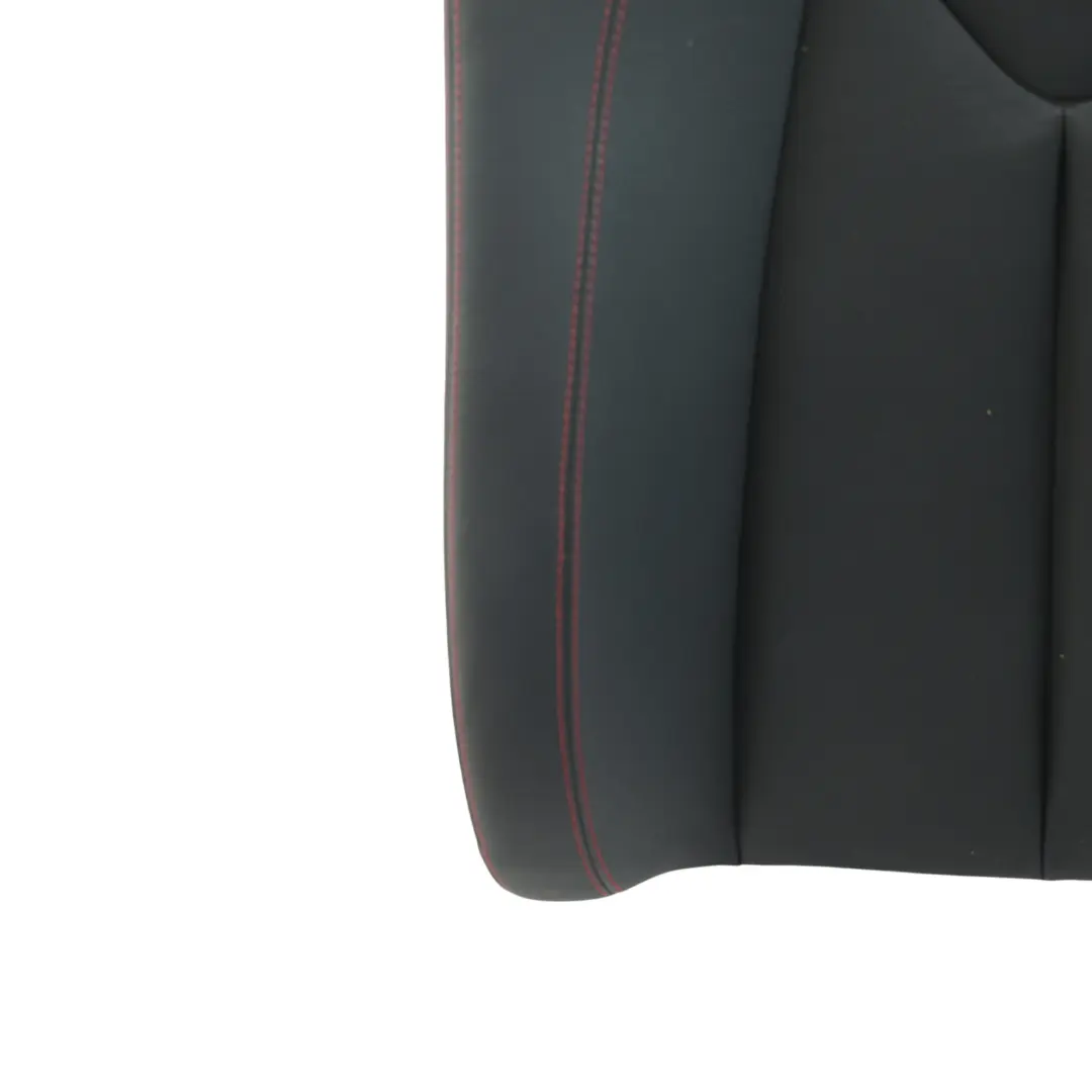 Front Seat Backrest Left N/S Heated Leather Nappa Black Red Thread to Mercedes R171 with Part number A1719107301 Mercedes R171 Front Seat Backrest Left N/S Heated Leather Nappa Black Red Thread - SKU A1719107301-8 - Part number A1719107301
