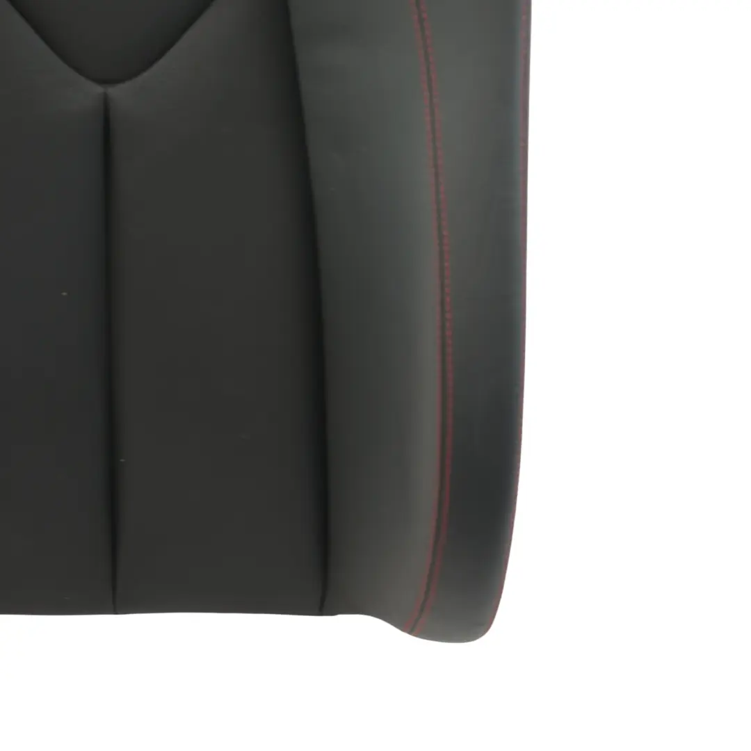 Mercedes R171 Respaldo Asiento Delantero Izquierdo Cuero Nappa Negro Hilo Rojo - SKU A1719107301-8 - Número de pieza A1719107301