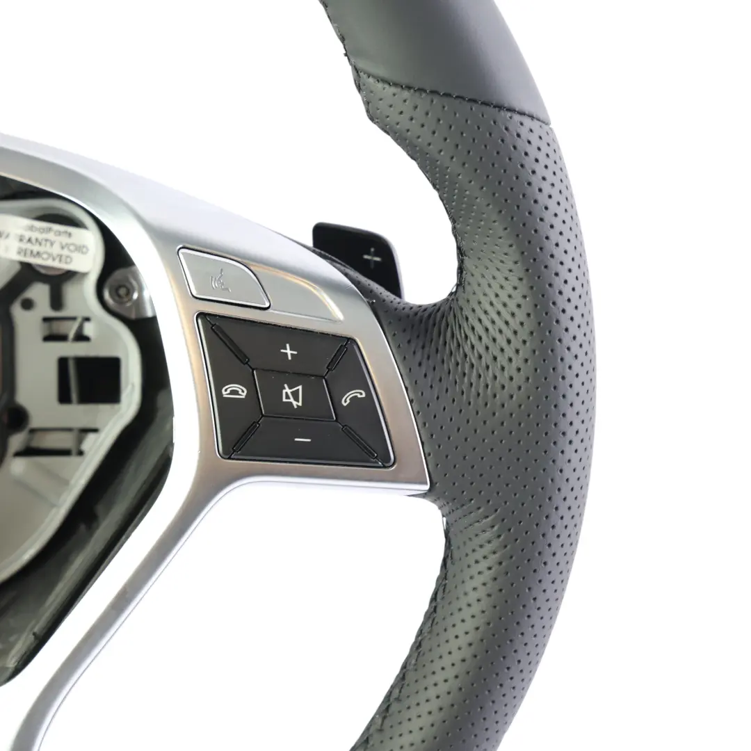  Steering Wheel Mercedes W204 W207 W212 W218 NEW Black Leather Sport Paddle Shift - SKU A1724602703-3 - Part number A1724602703