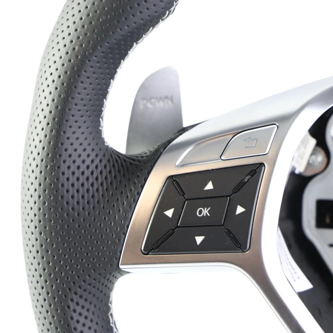 Steering Wheel NEW Black Leather Paddle Shift to Mercedes R172 W204 W212 C218 with Part number A1724603003 Mercedes R172 W204 W212 C218 Steering Wheel NEW Black Leather Paddle Shift - SKU A1724603003-1 - Part number A1724603003