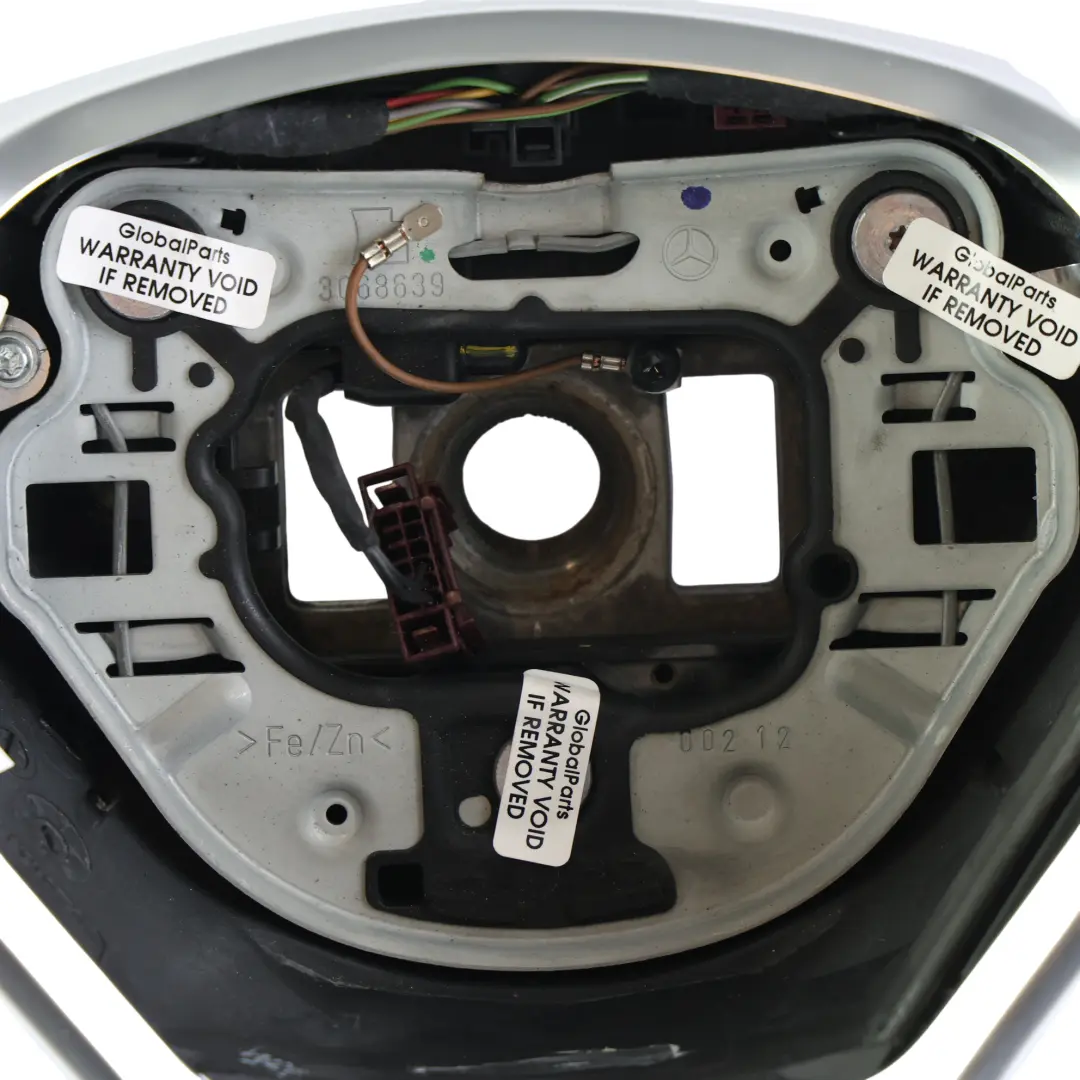 Mercedes R172 W204 W212 C218 Volante NUEVO Cuero Negro Levas Cambio - SKU A1724603003-1 - Número de pieza A1724603003