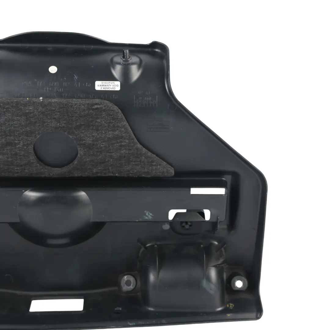 Trunk Lid Tray Handle Trim Panel Cover Black to Mercedes SLK R172 with Part number A1726903700 Mercedes SLK R172 Trunk Lid Tray Handle Trim Panel Cover Black - SKU A1726903700-1 - Part number A1726903700