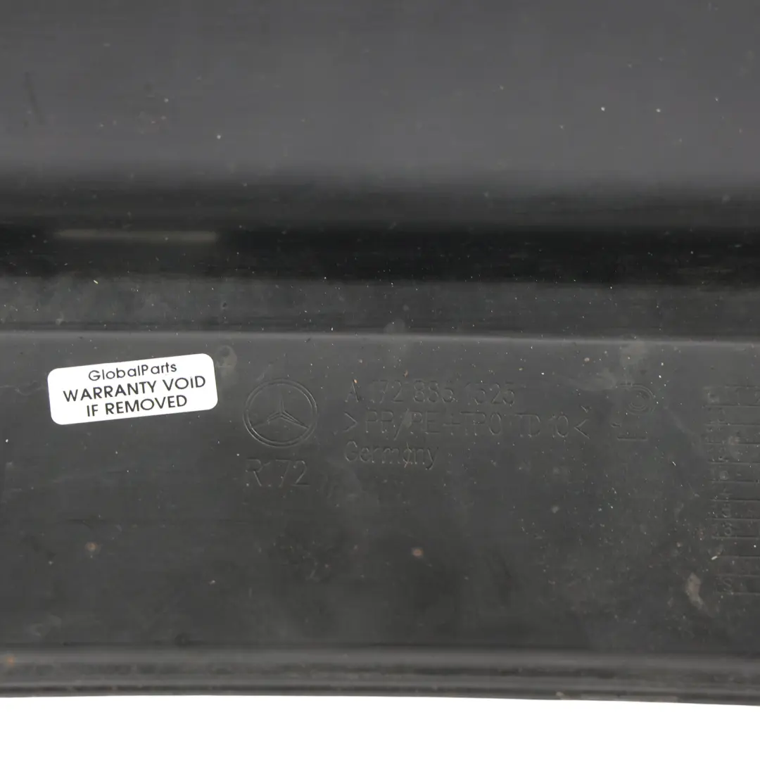 Mercedes SLK R172 Dyfuzor Tylnego Zderzaka Osłona Dolna - SKU A1728851525 - Numer Części A1728851525
