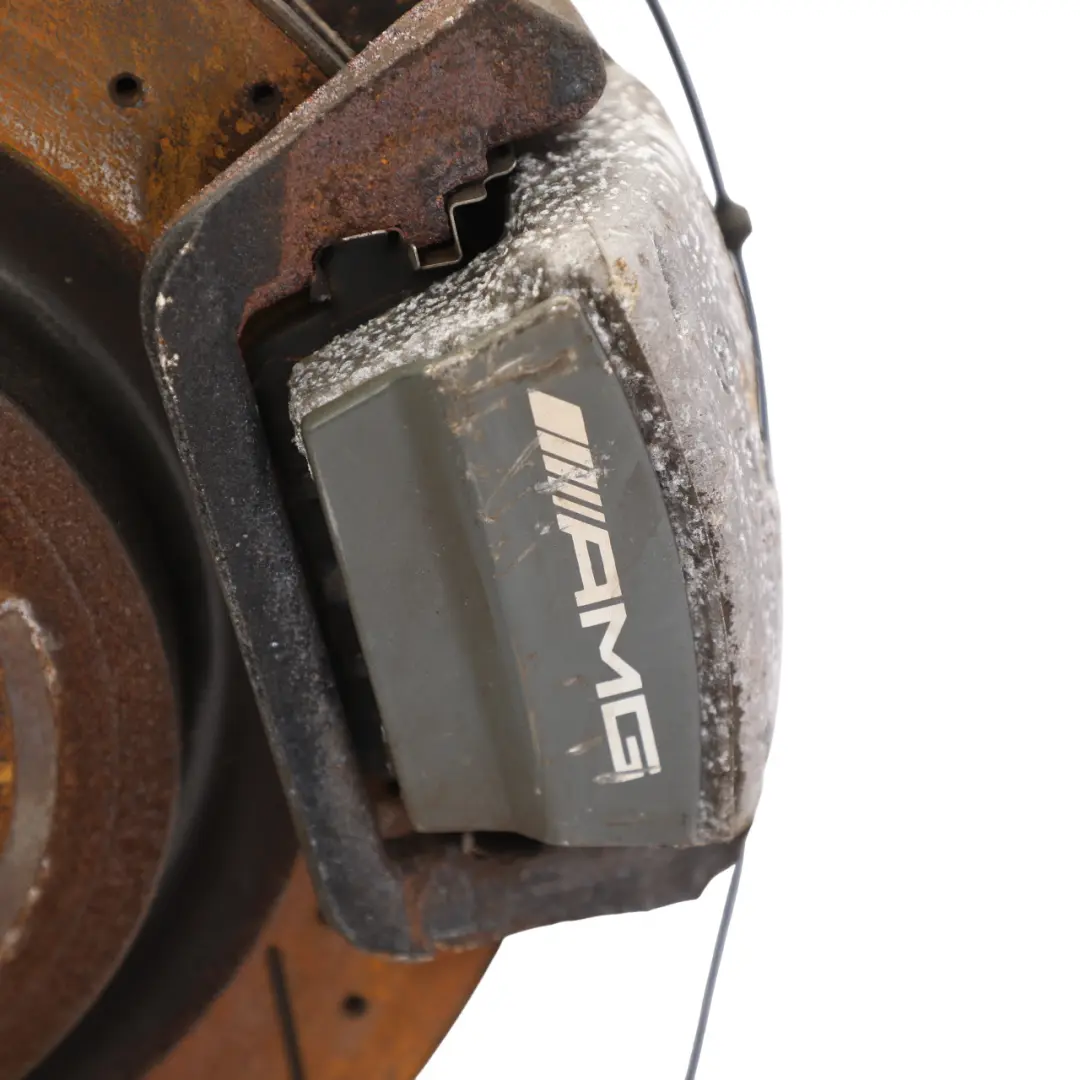 Mercedes W176 A45 4Matic Supension Leg Rear Left N/S Wheel Carrier Brake Disc - SKU A1763500500-2 - Part number A1763500500