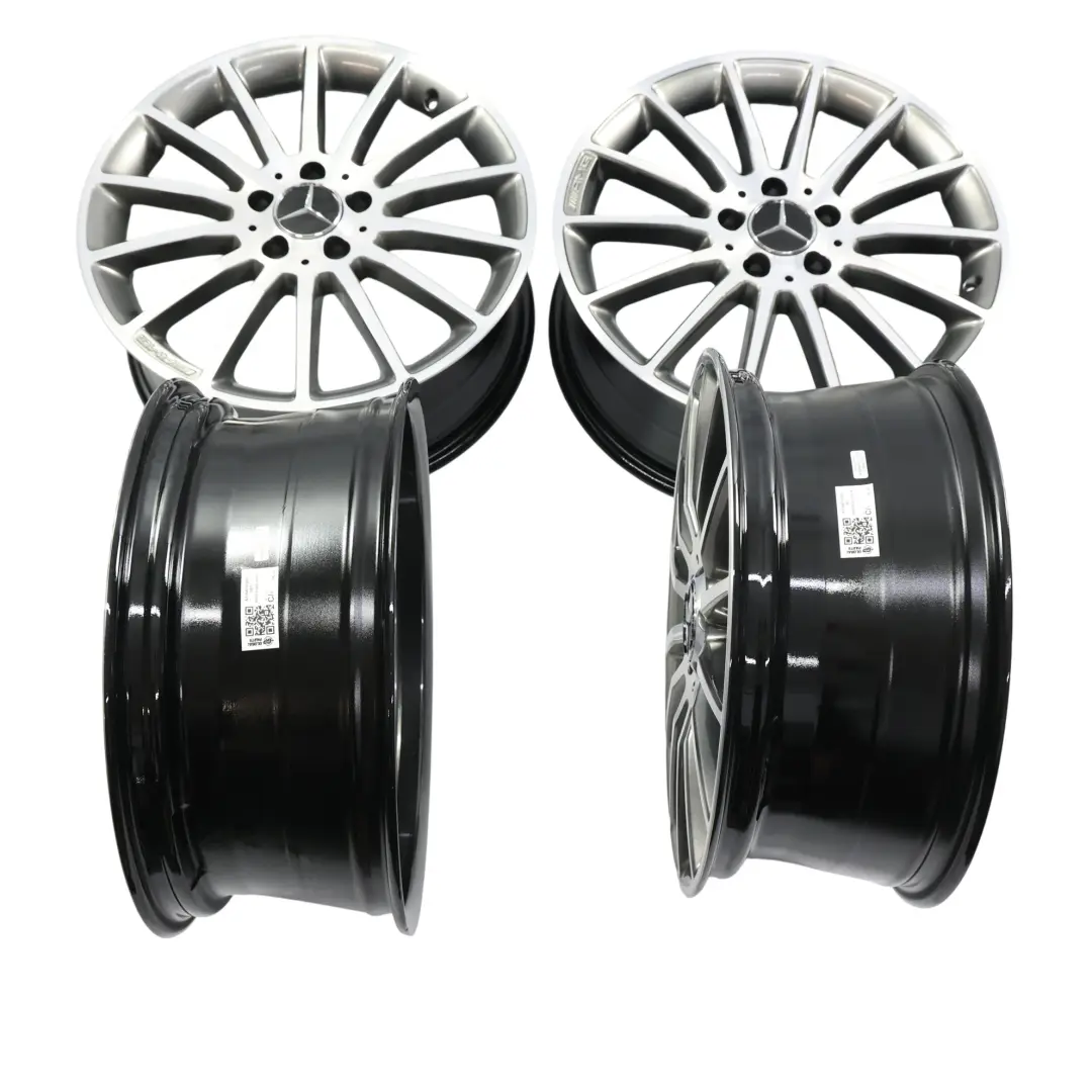 Set 4x Cerchi Lega AMG 18" 7.5J ET:52 14-Razze A1764010200 per Mercedes W176 con numero di parte A1764010200-SET Mercedes W176 Set 4x Cerchi Lega AMG 18" 7.5J ET:52 14-Razze A1764010200 - SKU A1764010200-SET - Numero di parte A1764010200-SET