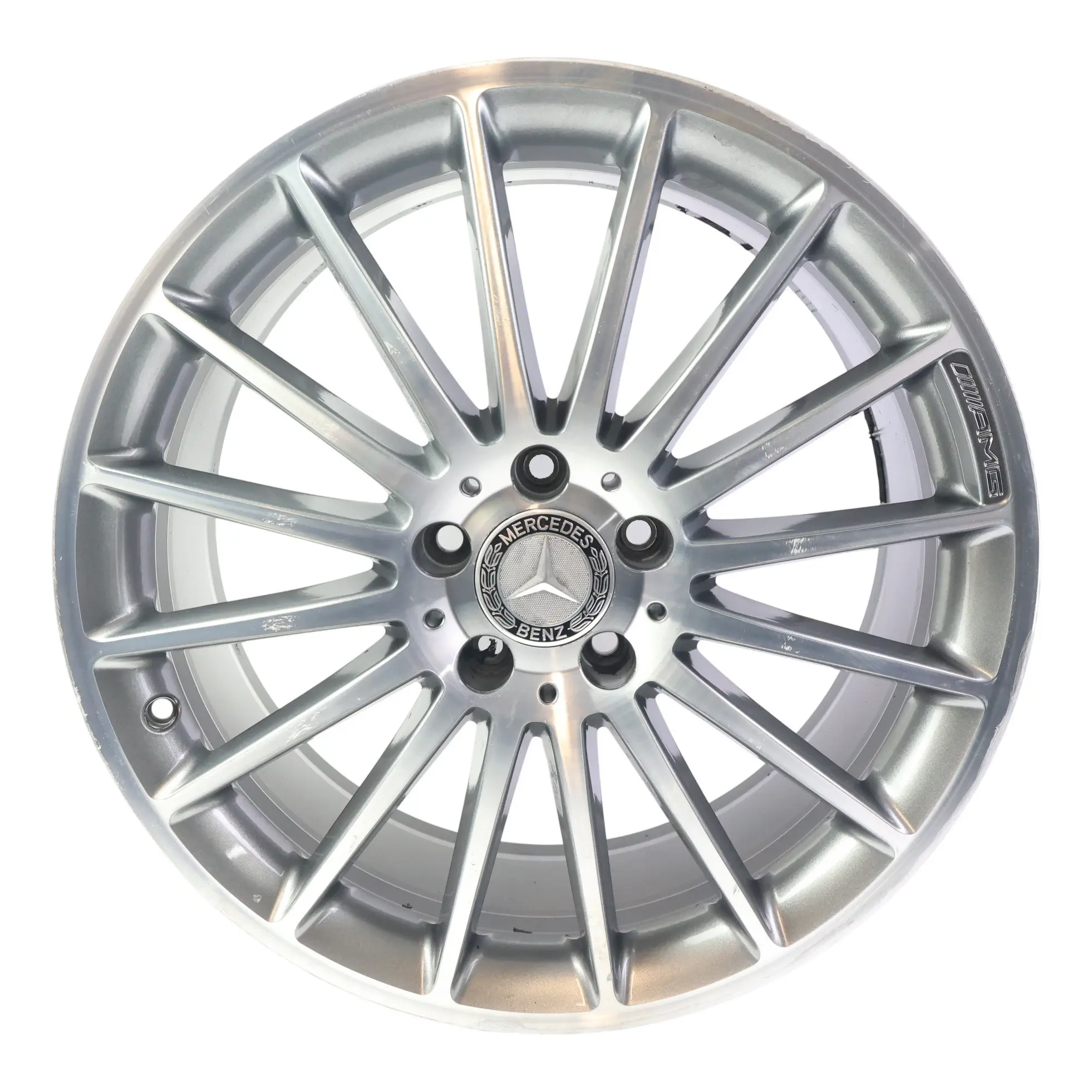 Mercedes C117 W176 AMG Przednia Srebrna Felga 19" 8J ET48 A1764010502