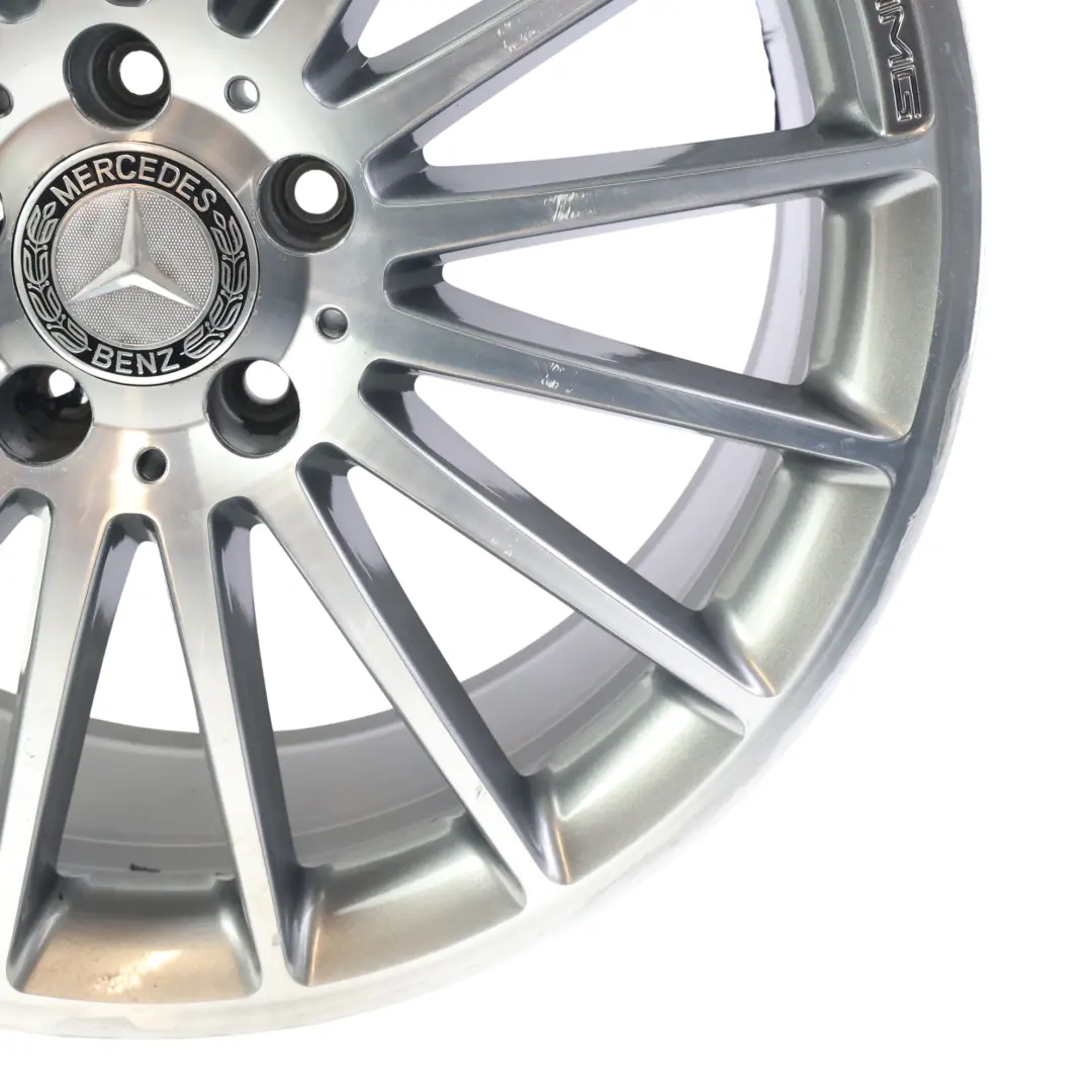 Mercedes C117 W176 AMG Jante Alliage Avant Argent 19" 8J ET:48 - SKU A1764010502-5 - Numéro de pièce A1764010502