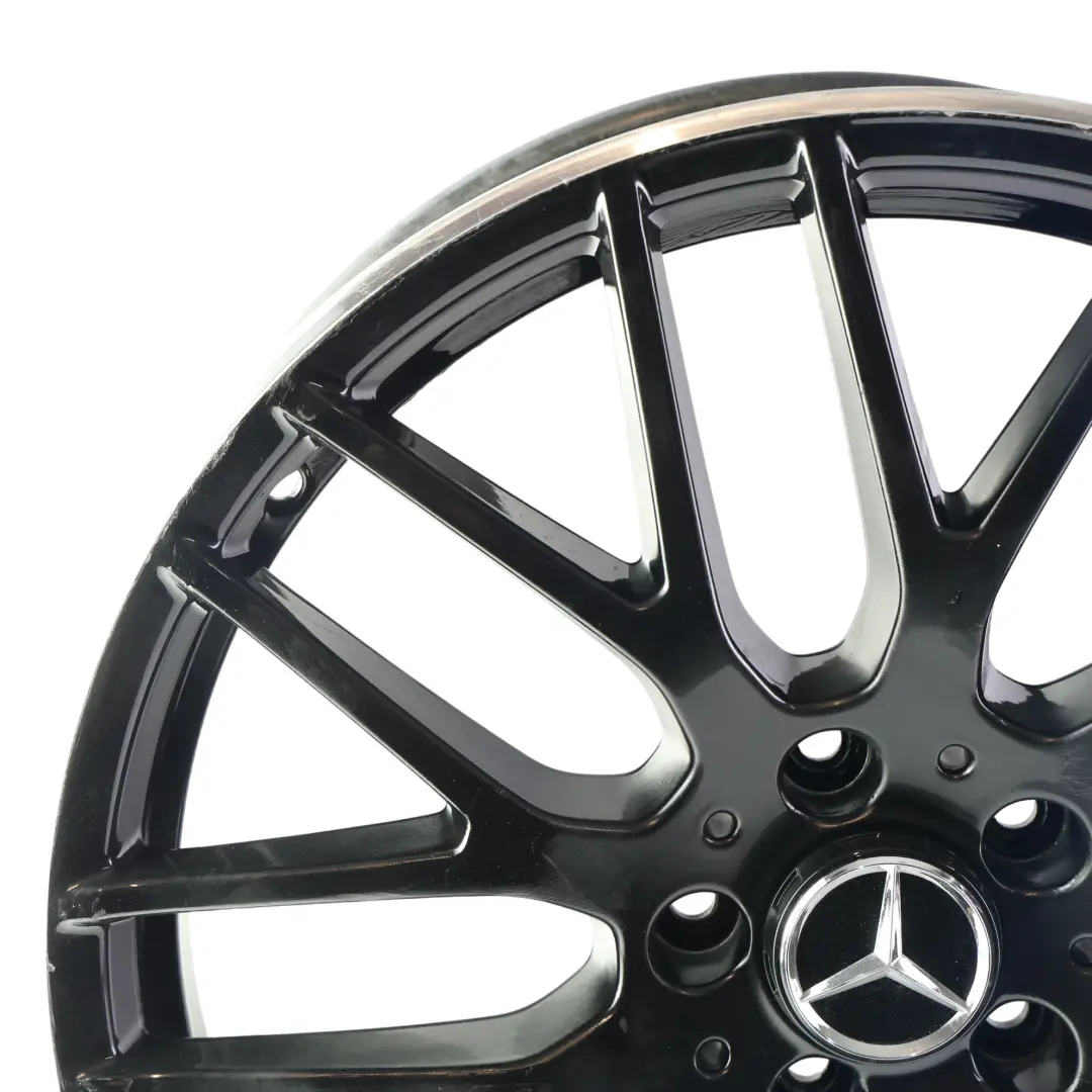 Mercedes C117 W176 llanta aleación negro 19" ET:48 8J - SKU A1764010900-1 - Número de pieza A1764010900