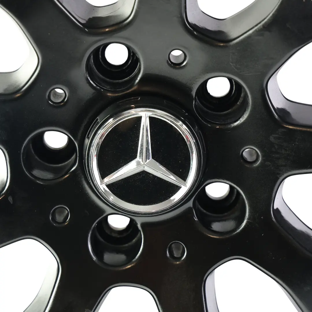 Mercedes C117 W176 llanta aleación negro 19" ET:48 8J - SKU A1764010900-1 - Número de pieza A1764010900