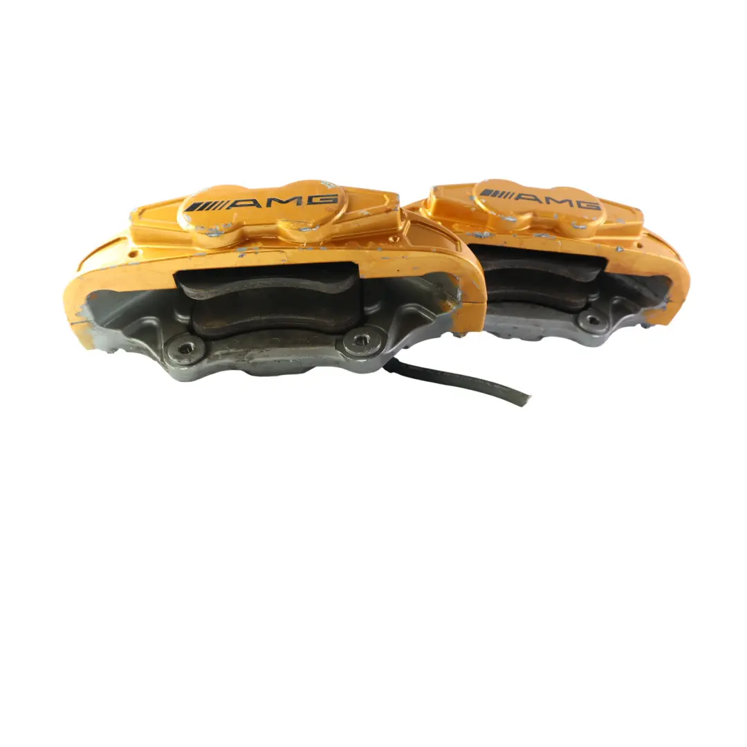Mercedes C117 W176 A45 AMG Bremssättel Bremsanlage Set A1764210598 Gold - SKU A1764210598-SET1 - Teilenummer A1764210598-SET1
