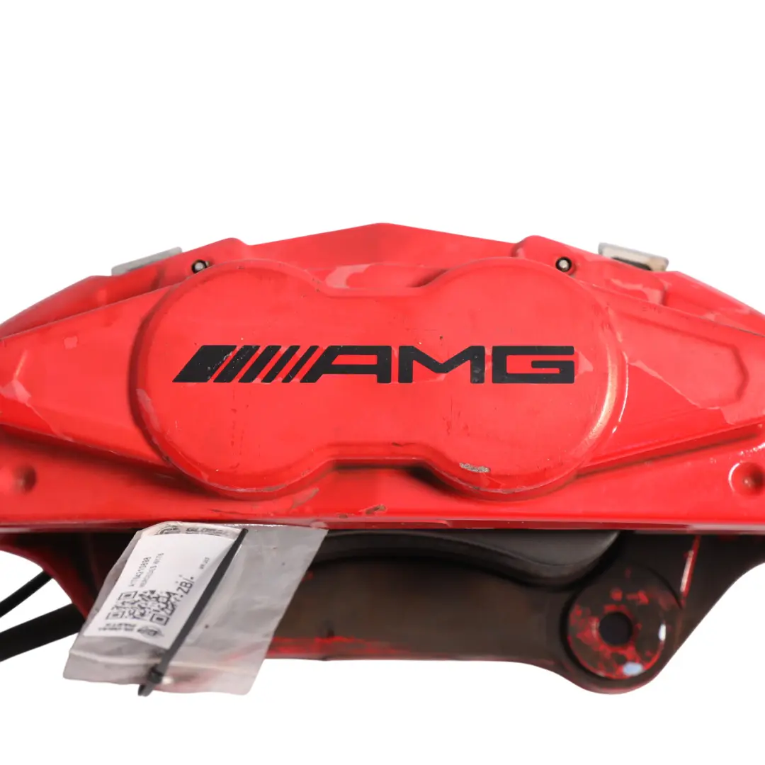 Brake Caliper Mercedes W176 AMG A45 Front Right O/S Brake Brembo 4-Pot Red to with Part number A1764210898 Brake Caliper Mercedes W176 AMG A45 Front Right O/S Brake Brembo 4-Pot Red - SKU A1764210898 - Part number A1764210898