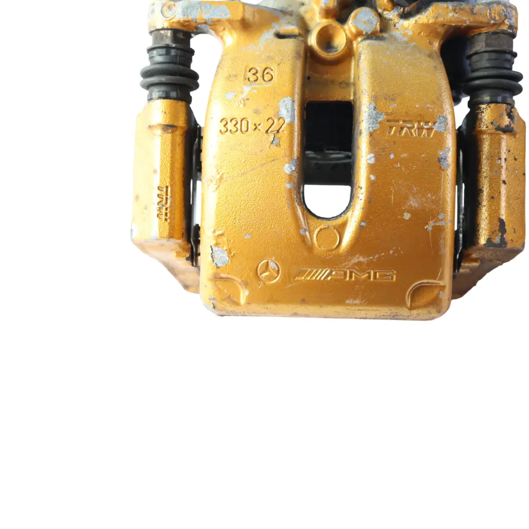 Mercedes C117 W176 AMG Brake Caliper Set Rear Left Right N/O/S - SKU A1764230181-SET - Part number A1764230181