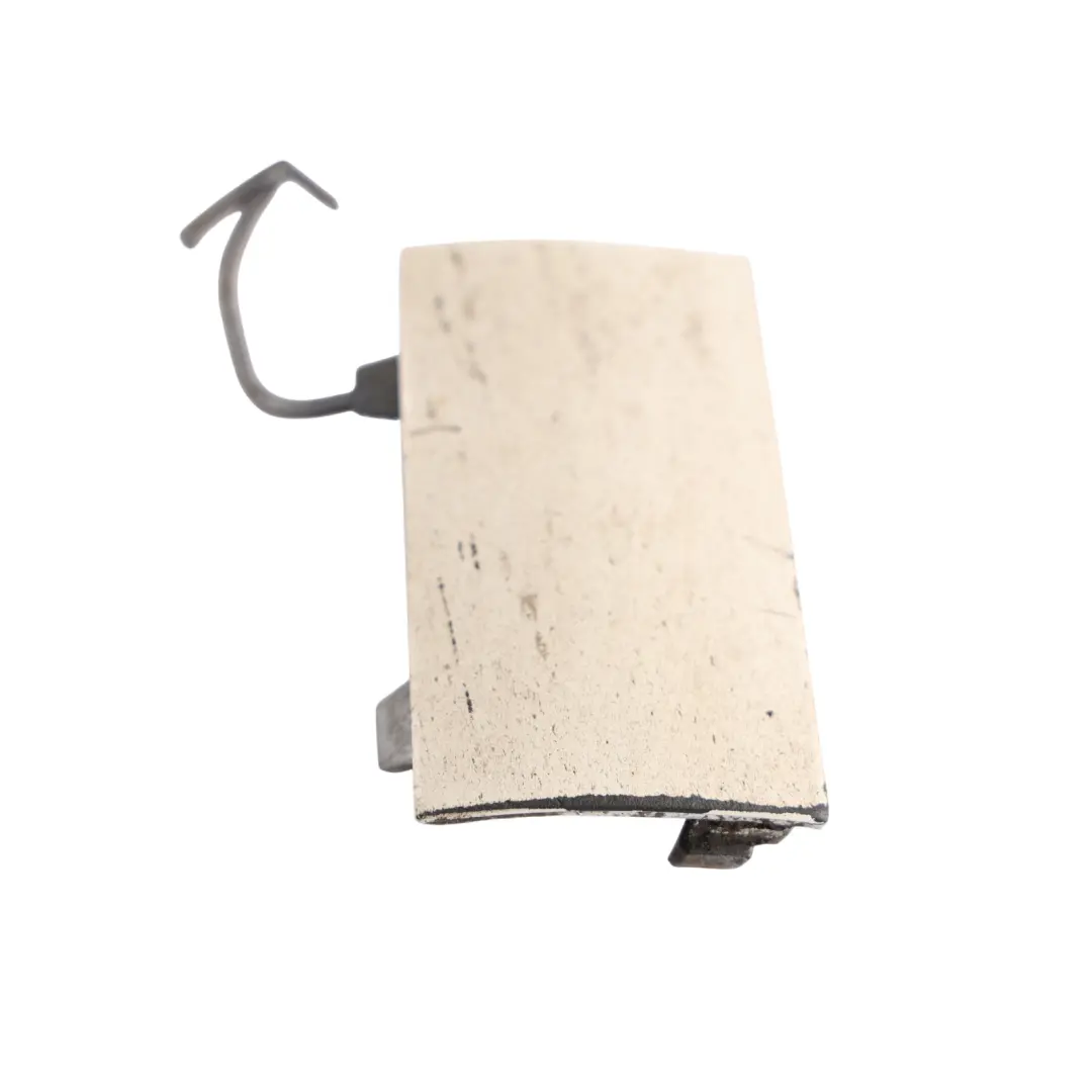 Mercedes W176 Front Tow Eye Cover Cap Left N/S Beige - SKU A1766980730 - Part number A1766980730