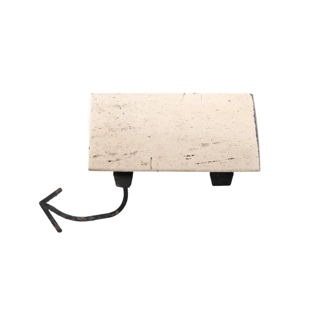 Front Tow Eye Cover Cap Left N/S Beige to Mercedes W176 with Part number A1766980730 Mercedes W176 Front Tow Eye Cover Cap Left N/S Beige - SKU A1766980730 - Part number A1766980730