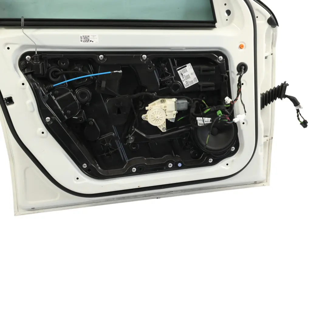 Door Front Left N/S A-Class Calcite White - 650 to Mercedes W176 with Part number A1767200105 Mercedes W176 Door Front Left N/S A-Class Calcite White - 650 - SKU A1767200105-CW - Part number A1767200105
